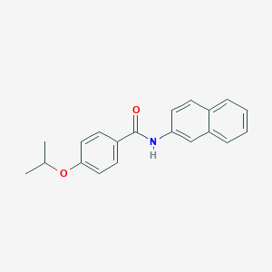 molecular formula C20H19NO2 B397734 4-isopropoxy-N-(2-naphthyl)benzamide 