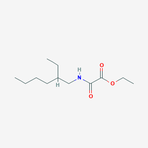 molecular formula C12H23NO3 B3977351 ethyl [(2-ethylhexyl)amino](oxo)acetate 