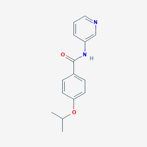 molecular formula C15H16N2O2 B397737 4-propan-2-yloxy-N-pyridin-3-ylbenzamide CAS No. 717871-24-4