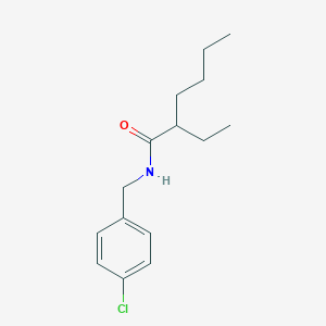 N-[(4-chlorophenyl)methyl]-2-ethylhexanamide