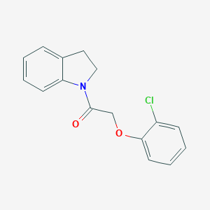 2-(2-Chloro-phenoxy)-1-(2,3-dihydro-indol-1-yl)-ethanone