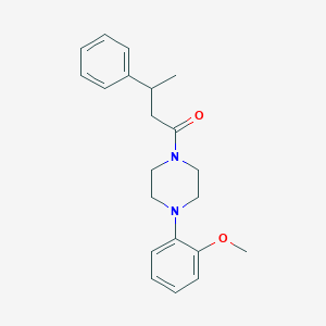 1-[4-(2-methoxyphenyl)piperazin-1-yl]-3-phenylbutan-1-one