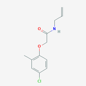 molecular formula C12H14ClNO2 B397752 N-allyl-2-(4-chloro-2-methylphenoxy)acetamide 