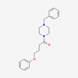 1-benzyl-4-(4-phenoxybutanoyl)piperazine