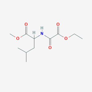 methyl N-[ethoxy(oxo)acetyl]leucinate