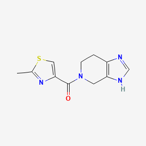 5-[(2-methyl-1,3-thiazol-4-yl)carbonyl]-4,5,6,7-tetrahydro-1H-imidazo[4,5-c]pyridine