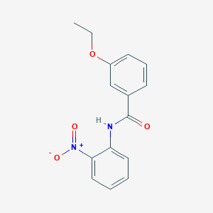 molecular formula C15H14N2O4 B3978050 3-ethoxy-N-(2-nitrophenyl)benzamide 