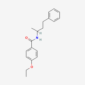 4-ethoxy-N-(1-methyl-3-phenylpropyl)benzamide