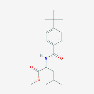 methyl N-(4-tert-butylbenzoyl)leucinate