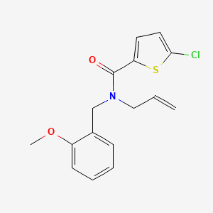 N-allyl-5-chloro-N-(2-methoxybenzyl)thiophene-2-carboxamide