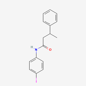 N-(4-iodophenyl)-3-phenylbutanamide