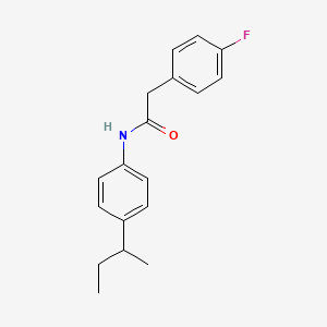 N-(4-sec-butylphenyl)-2-(4-fluorophenyl)acetamide