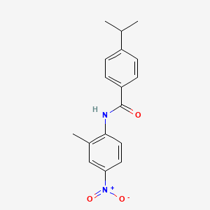 N-(2-methyl-4-nitrophenyl)-4-(propan-2-yl)benzamide