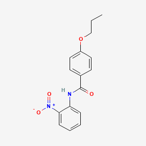 N-(2-nitrophenyl)-4-propoxybenzamide