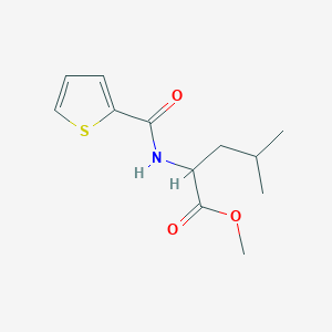 methyl N-(2-thienylcarbonyl)leucinate