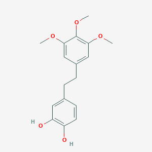 4-[2-(3,4,5-Trimethoxyphenyl)ethyl]benzene-1,2-diol