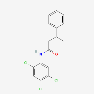 3-phenyl-N-(2,4,5-trichlorophenyl)butanamide