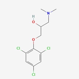 1-(Dimethylamino)-3-(2,4,6-trichlorophenoxy)propan-2-ol