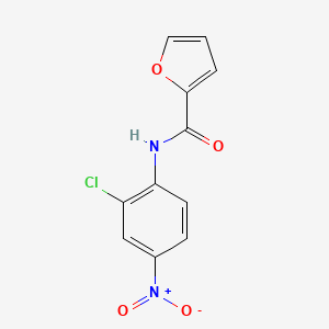 N-(2-chloro-4-nitrophenyl)furan-2-carboxamide