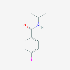 molecular formula C10H12INO B398256 4-碘-N-异丙基苯甲酰胺 CAS No. 425416-87-1
