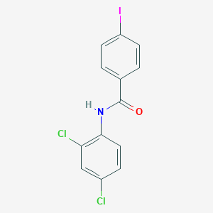 molecular formula C13H8Cl2INO B398258 N-(2,4-dichlorophenyl)-4-iodobenzamide 