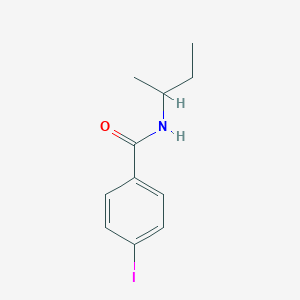 molecular formula C11H14INO B398264 N-(sec-butyl)-4-iodobenzamide 