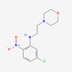 (5-chloro-2-nitrophenyl)[2-(4-morpholinyl)ethyl]amine