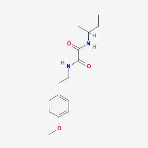 N'-butan-2-yl-N-[2-(4-methoxyphenyl)ethyl]oxamide