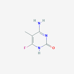 4-amino-6-fluoro-5-methylpyrimidin-2(1H)-one