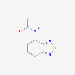 molecular formula C8H7N3OSe B398296 N-(2,1,3-benzoselenadiazol-4-yl)acetamide CAS No. 21110-72-5