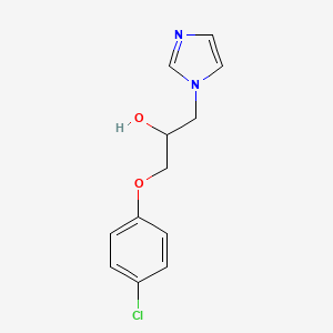 1-(4-chlorophenoxy)-3-(1H-imidazol-1-yl)-2-propanol