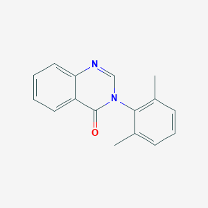 molecular formula C16H14N2O B398303 3-(2,6-Dimethylphenyl)quinazolin-4-one CAS No. 24118-09-0