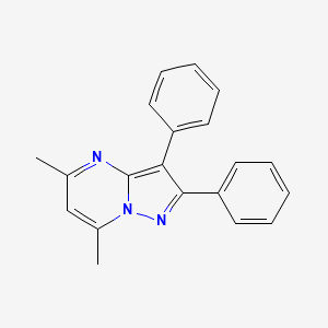 5,7-dimethyl-2,3-diphenylpyrazolo[1,5-a]pyrimidine