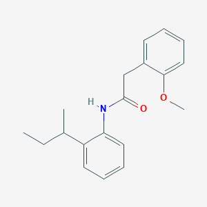 N-(2-butan-2-ylphenyl)-2-(2-methoxyphenyl)acetamide