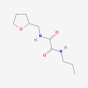 N-propyl-N'-(tetrahydro-2-furanylmethyl)ethanediamide