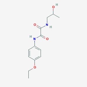 N'-(4-ETHOXYPHENYL)-N-(2-HYDROXYPROPYL)ETHANEDIAMIDE