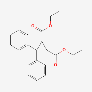 diethyl 3,3-diphenyl-1,2-cyclopropanedicarboxylate