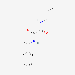 N-(1-phenylethyl)-N'-propylethanediamide