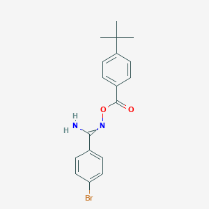 [[Amino-(4-bromophenyl)methylidene]amino] 4-tert-butylbenzoate
