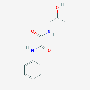 N-(2-hydroxypropyl)-N'-phenylethanediamide