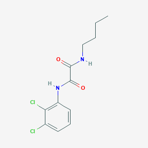 molecular formula C12H14Cl2N2O2 B3984261 N-butyl-N'-(2,3-dichlorophenyl)ethanediamide 