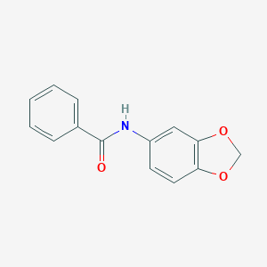 molecular formula C14H11NO3 B398433 N-(1,3-benzodioxol-5-yl)benzamide 