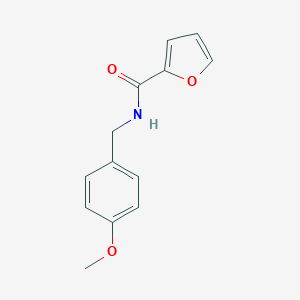 molecular formula C13H13NO3 B398456 N-[(4-methoxyphenyl)methyl]furan-2-carboxamide 