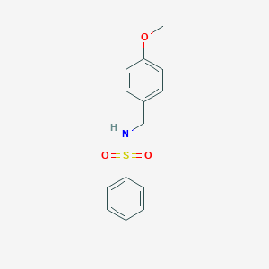 molecular formula C15H17NO3S B398462 N-(4-methoxybenzyl)-4-methylbenzenesulfonamide CAS No. 54879-64-0