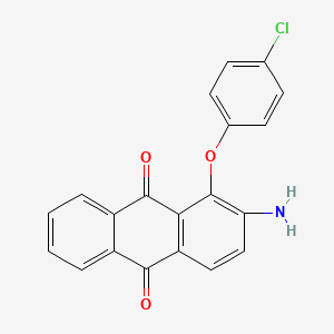 2-amino-1-(4-chlorophenoxy)anthra-9,10-quinone