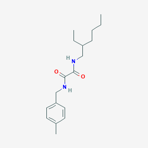 N-(2-ethylhexyl)-N'-(4-methylbenzyl)ethanediamide