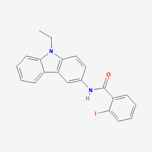 N-(9-ethyl-9H-carbazol-3-yl)-2-iodobenzamide