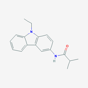N-(9-ethyl-9H-carbazol-3-yl)-2-methylpropanamide