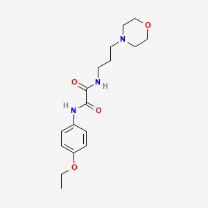 N-(4-ethoxyphenyl)-N'-[3-(4-morpholinyl)propyl]ethanediamide