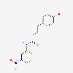 4-(4-methoxyphenyl)-N-(3-nitrophenyl)butanamide